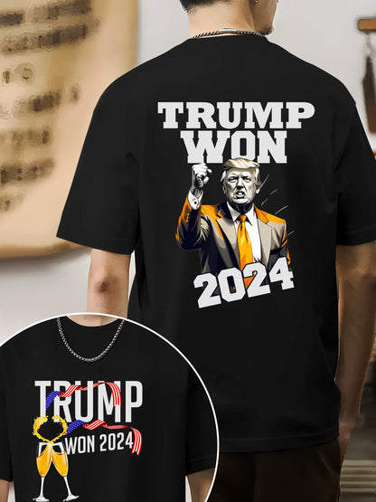 Trump Won 2024 shirt, Election daytee, Trump Won Again shirt, MAGAtee, After Election unisex Shirt - Relaxed Fit, Full Size