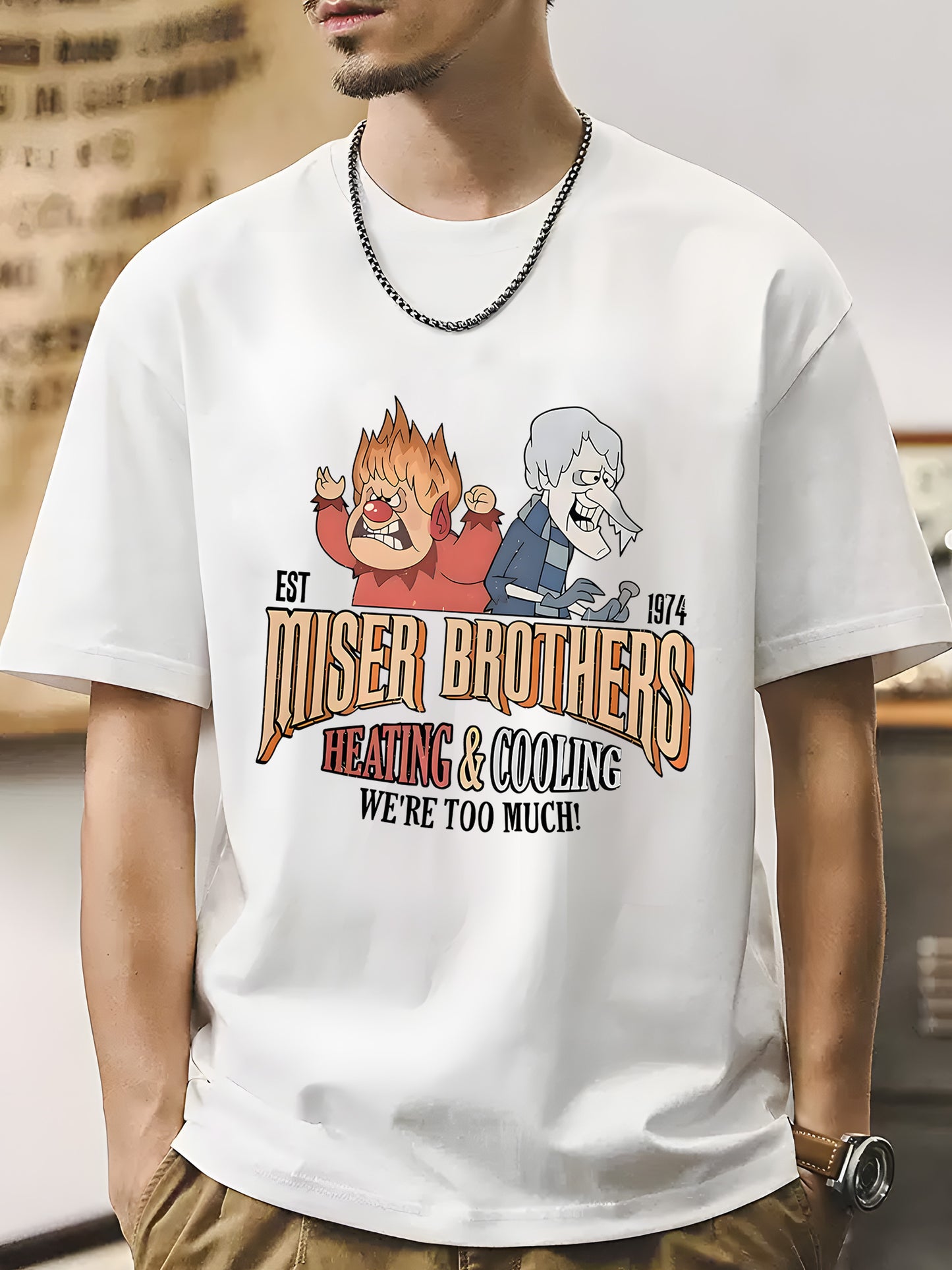 Miiser Br0thers Heaating and C0oling Shirt - Relaxed Fit, Full Size