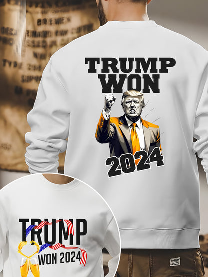 Trump Won 2024 shirt, Election daytee, Trump Won Again shirt, MAGAtee, After Election unisex Shirt - Relaxed Fit, Full Size