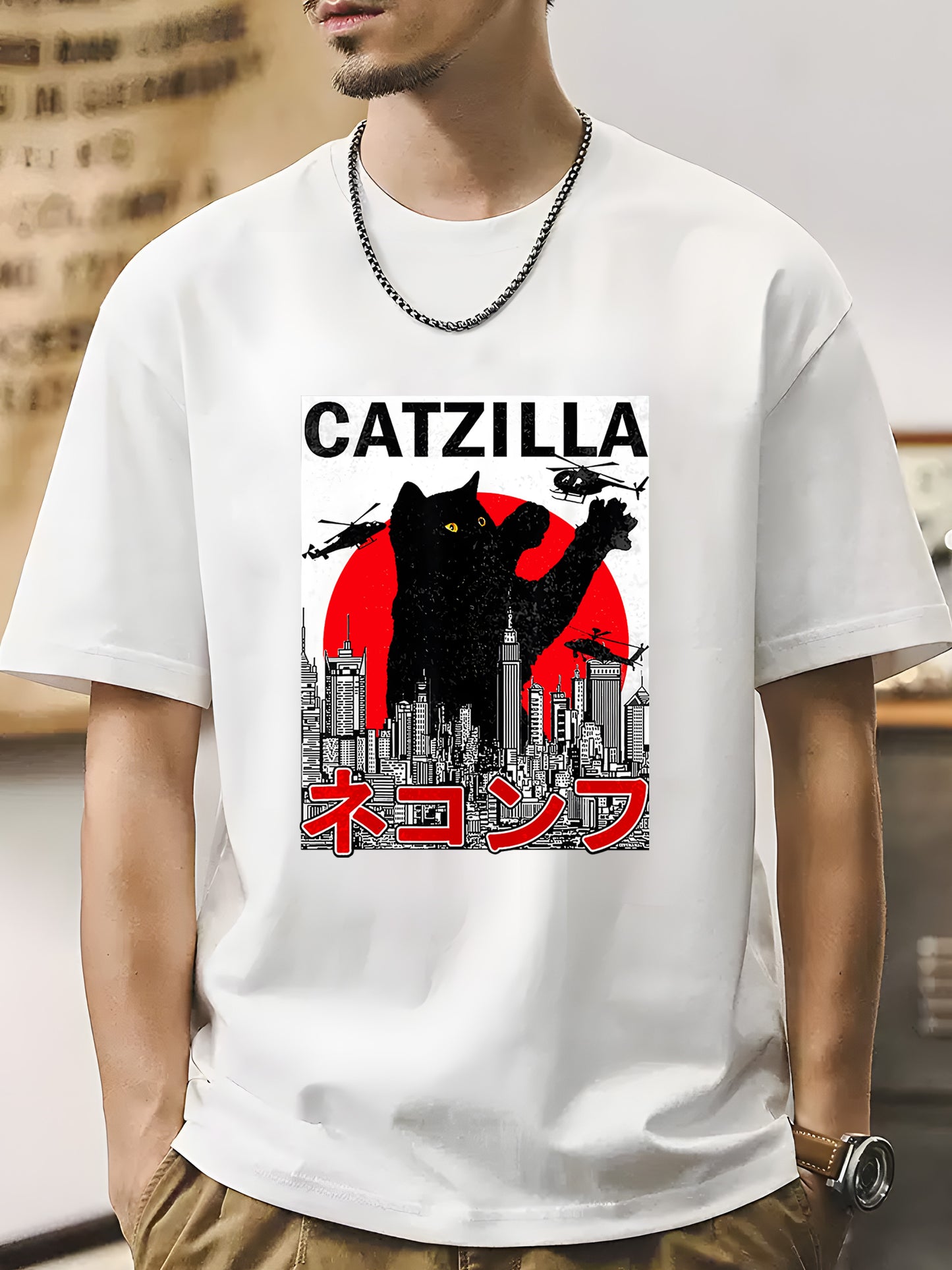 CATZILLA Shirt - Relaxed Fit, Full Size