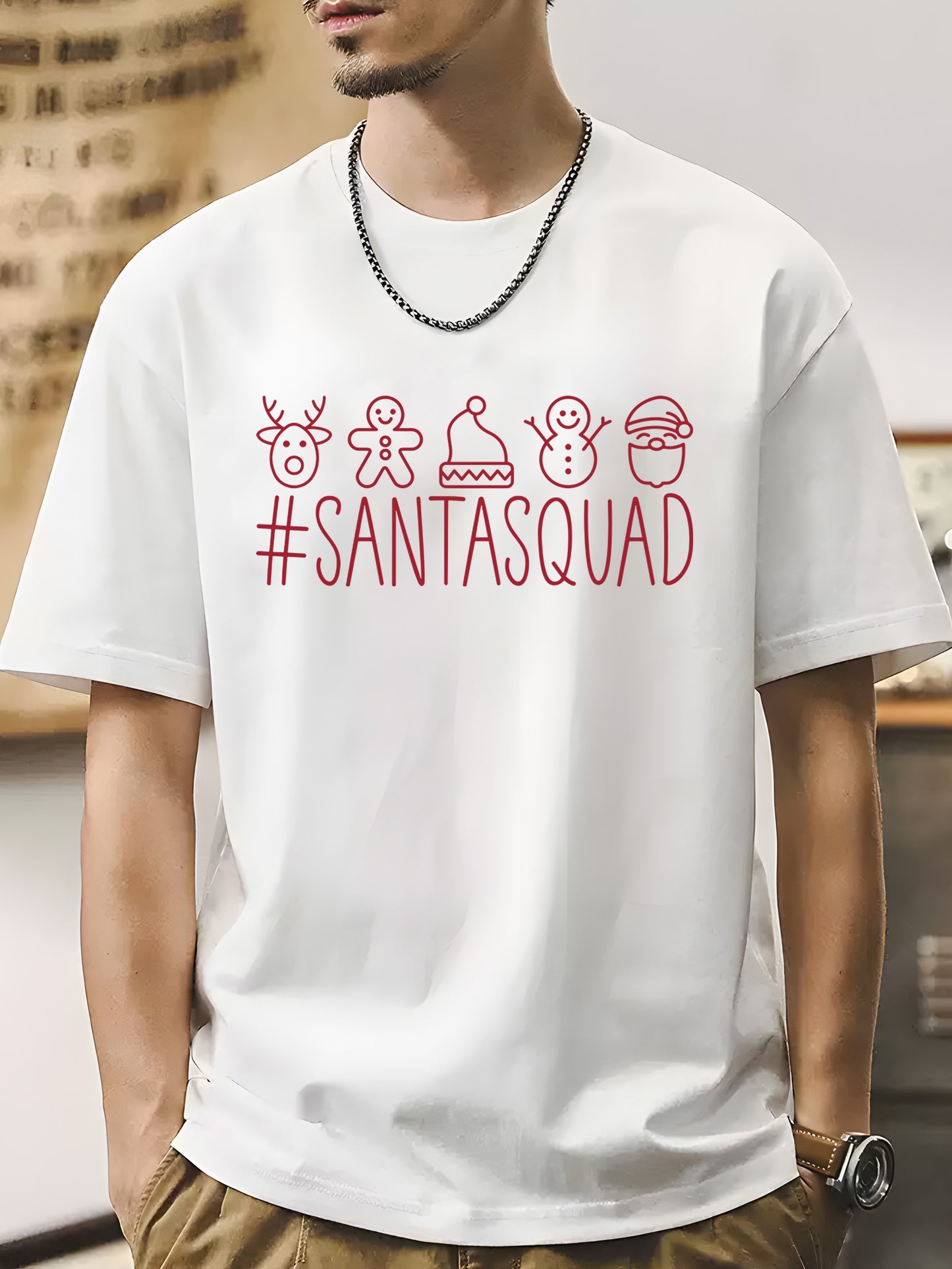 SANTASQUAD Shirt - Relaxed Fit, Full Size