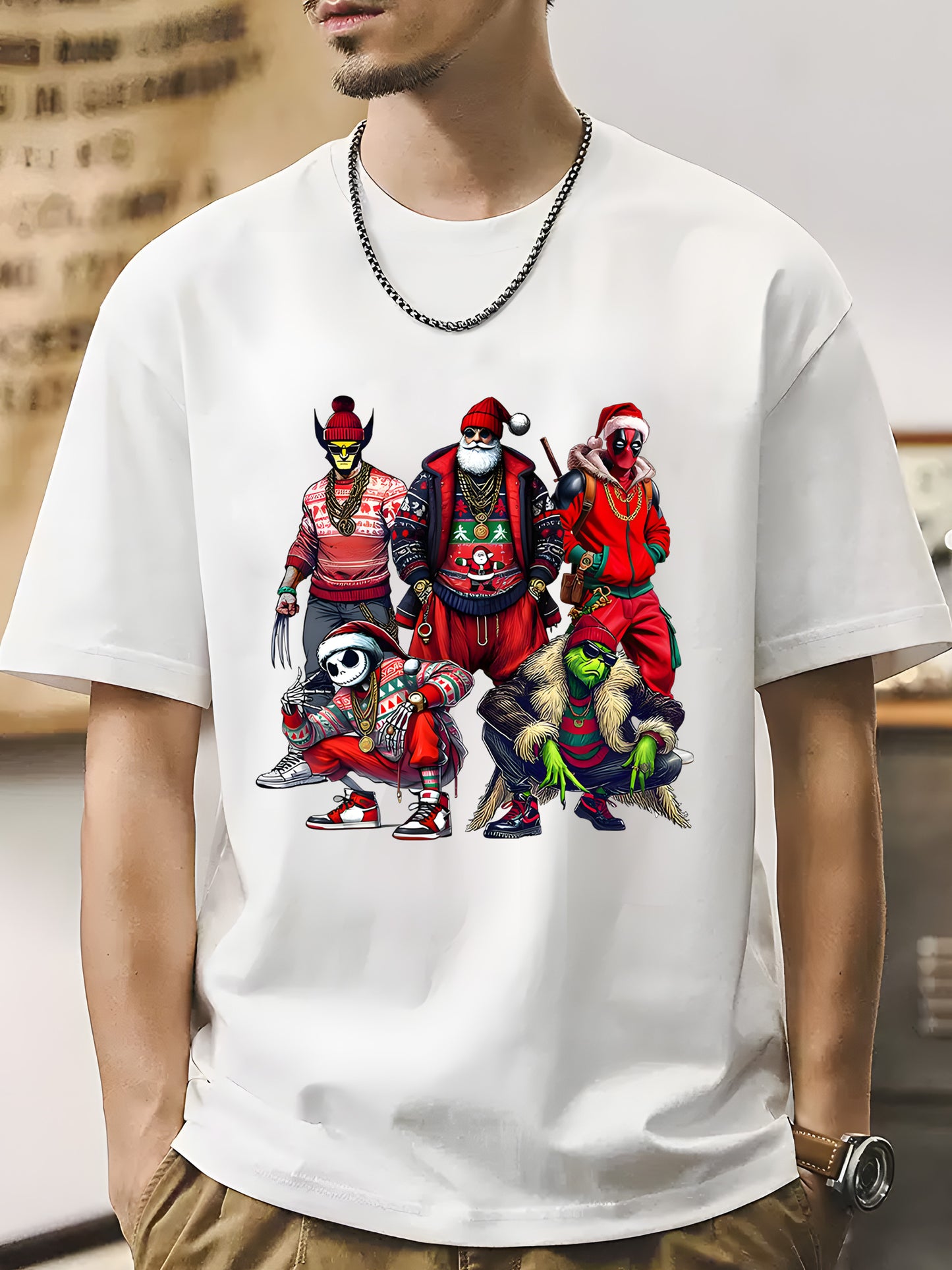 THUGLIFE Christmas-1 Shirt - Relaxed Fit, Full Size