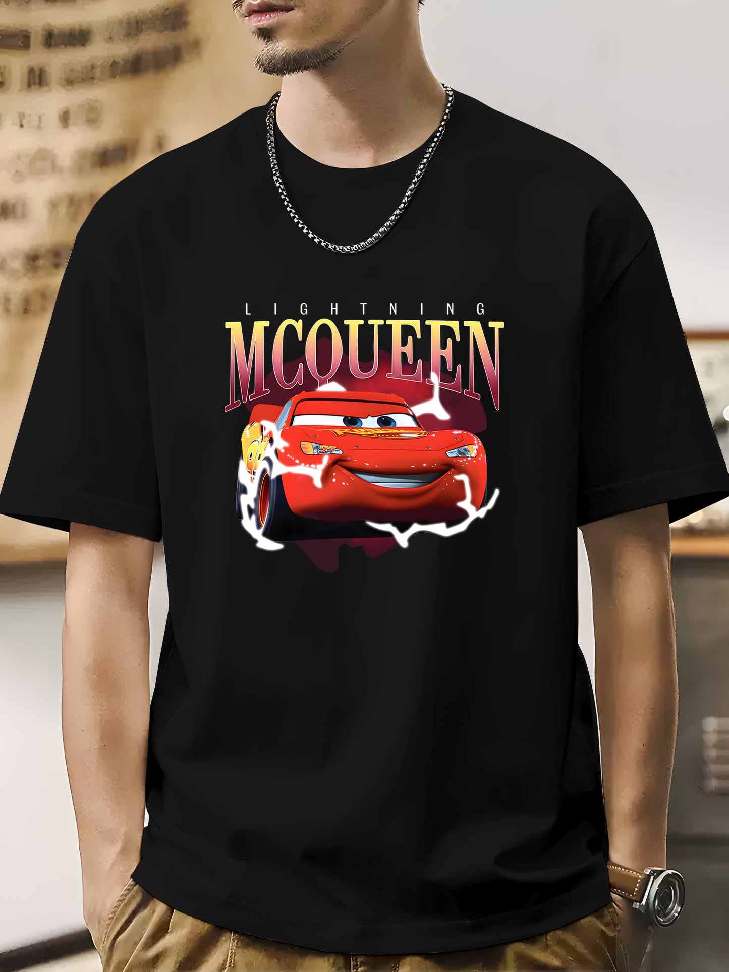 Lightningg McQuen Shirt - Relaxed Fit, Full Size