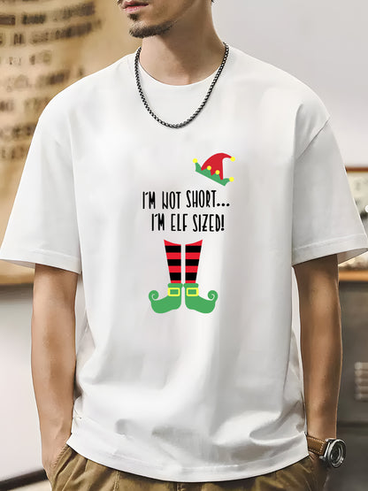 I'm Not Short I'm ELF SIZED Xmas Shirt - Relaxed Fit, Full Size