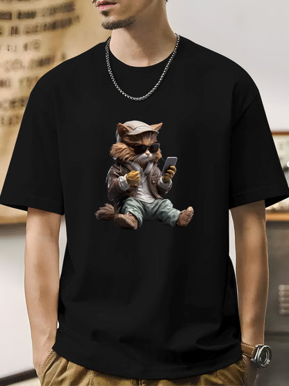 Cool Cat Shirt - Relaxed Fit, Full Size