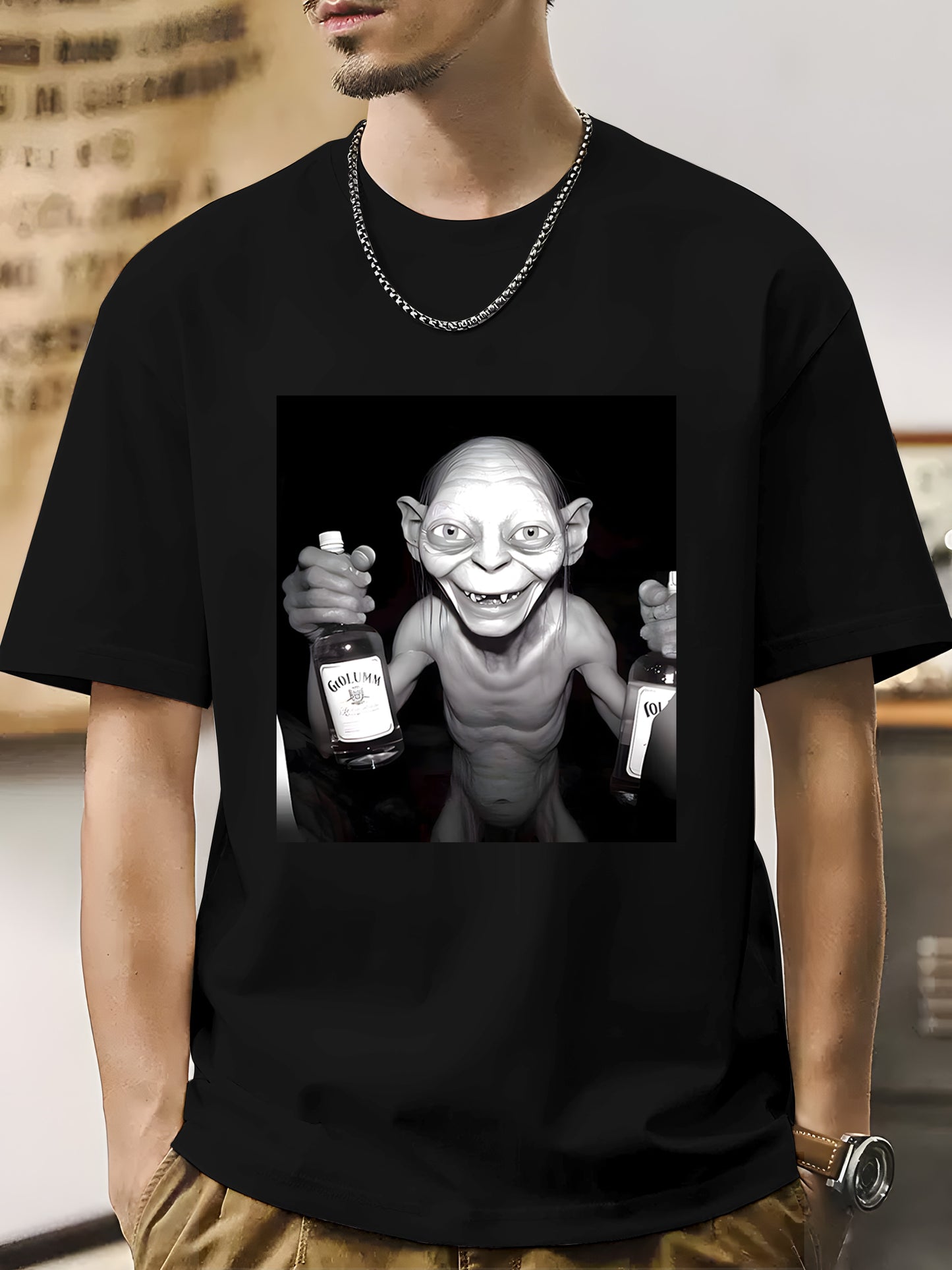 Gollum lord of the Rings Shirt - Relaxed Fit, Full Size