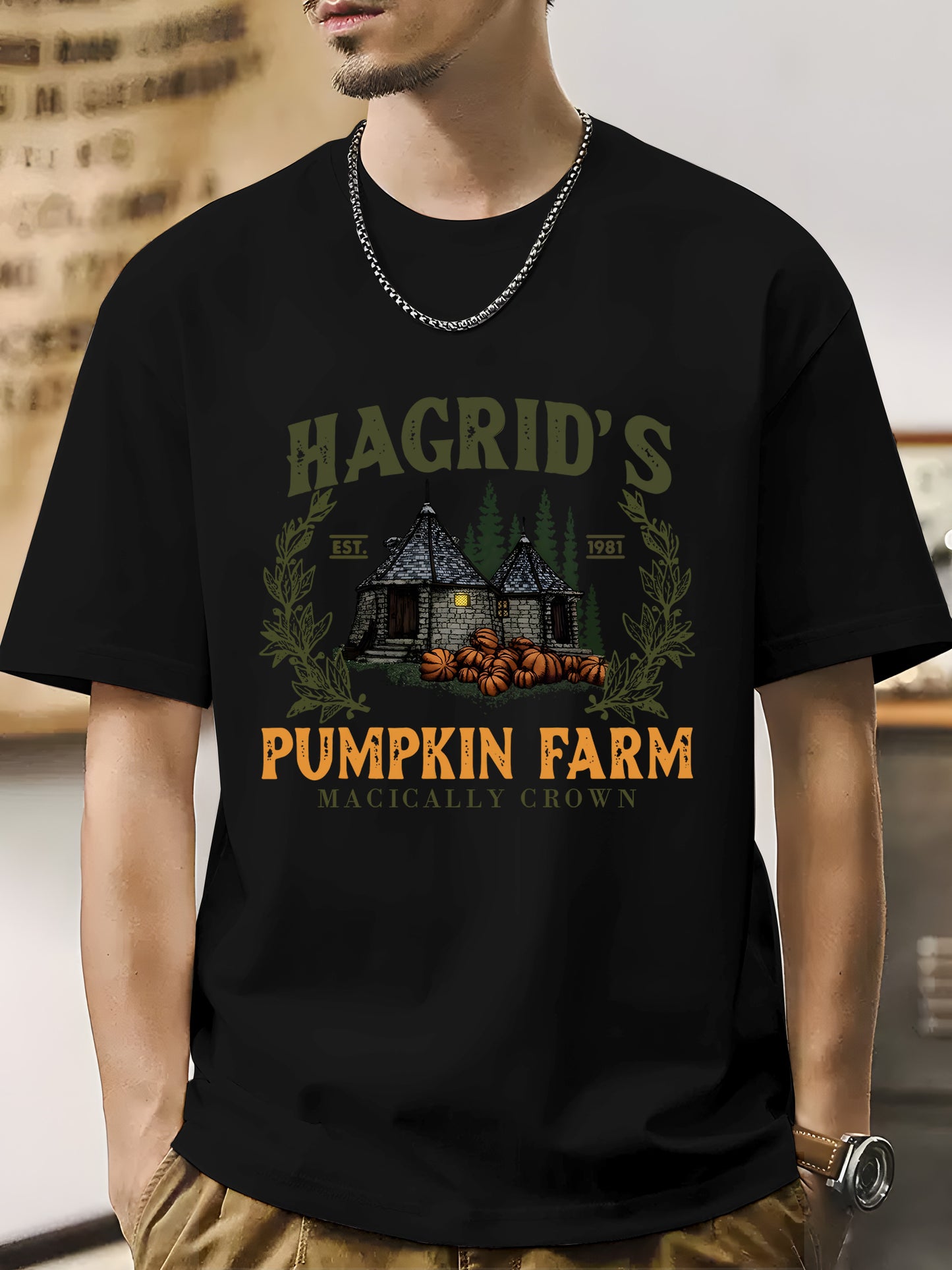 Hagrid's Pumpkin Patch Shirt - Relaxed Fit, Full Size