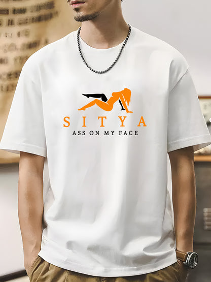 Sit On My Face Funny Shirt - Relaxed Fit, Full Size