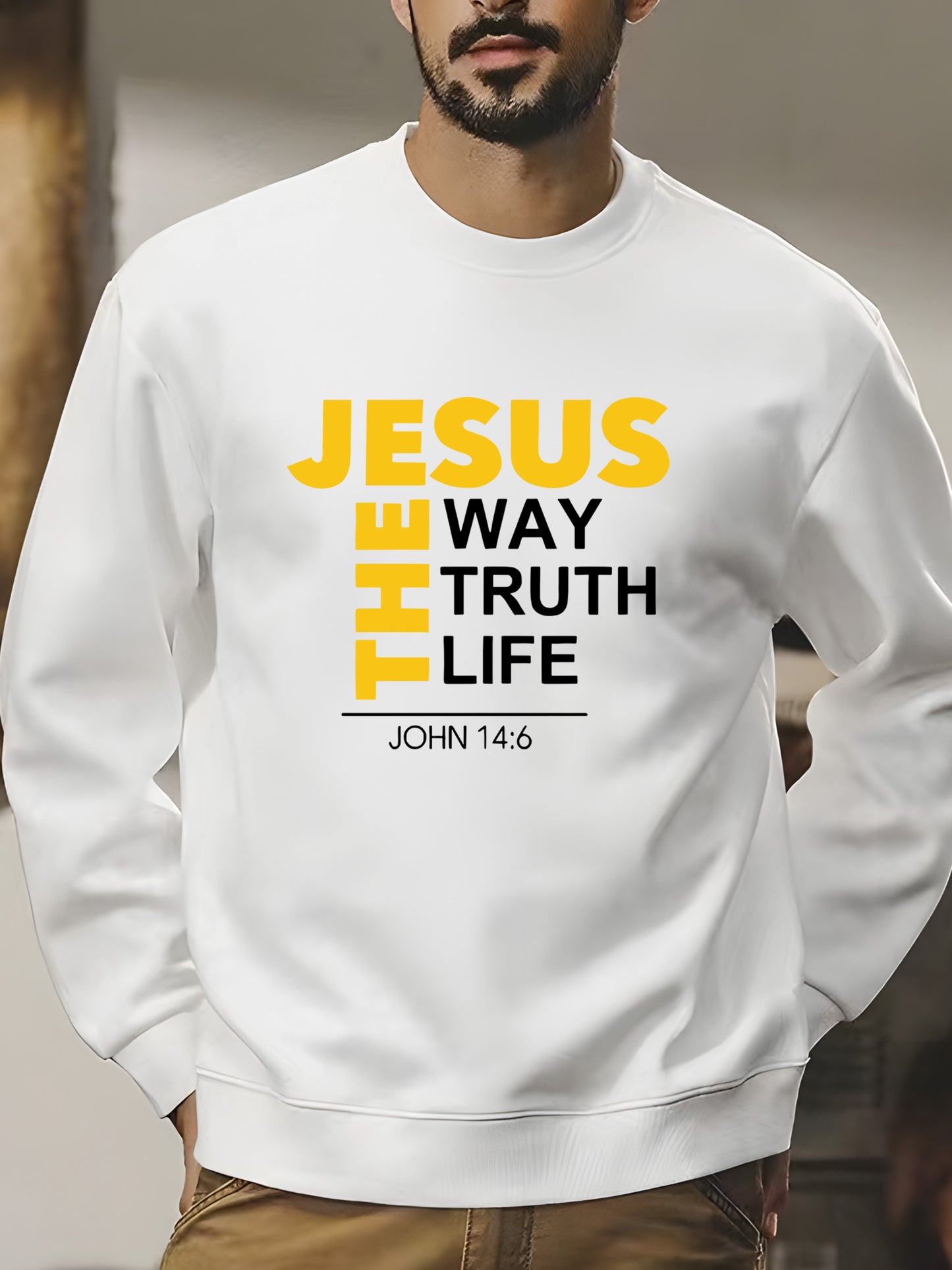 Jesus Graphic Shirt - Relaxed Fit, Full Size