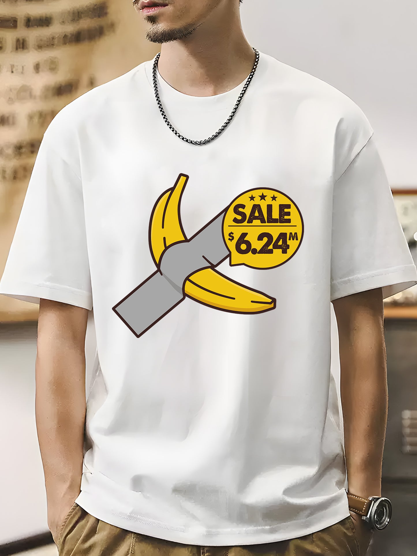 A Banana Sale 6.24m Dollars Shirt - Relaxed Fit, Full Size