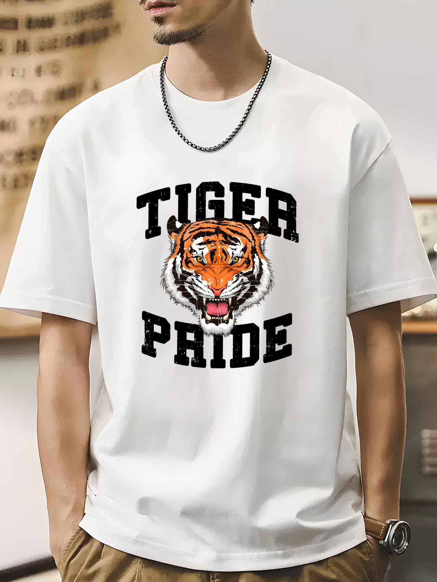 TIGER PRIDE Shirt - Relaxed Fit, Full Size