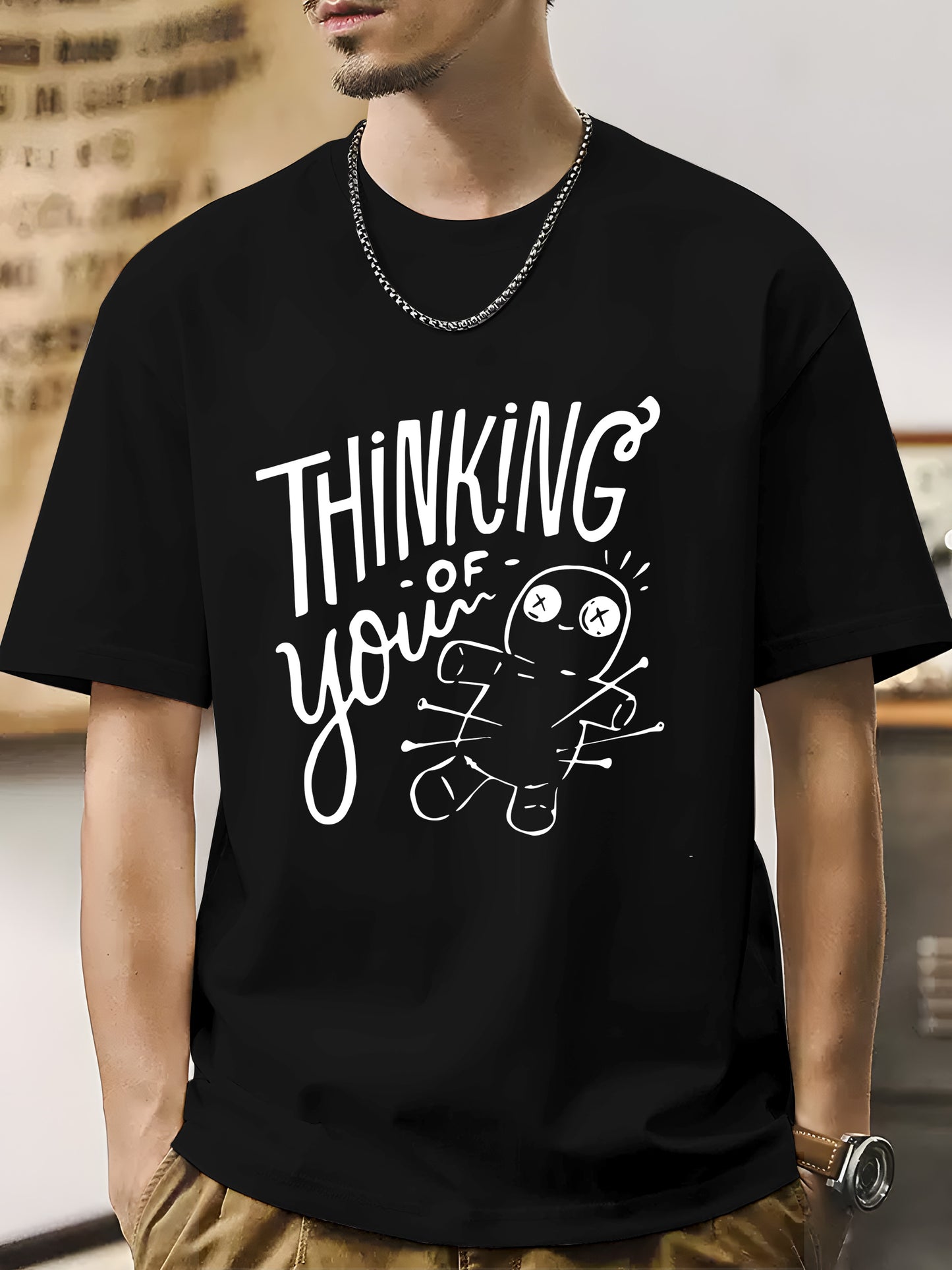 Whimsical Thinking Of You Shirt - Relaxed Fit, Full Size