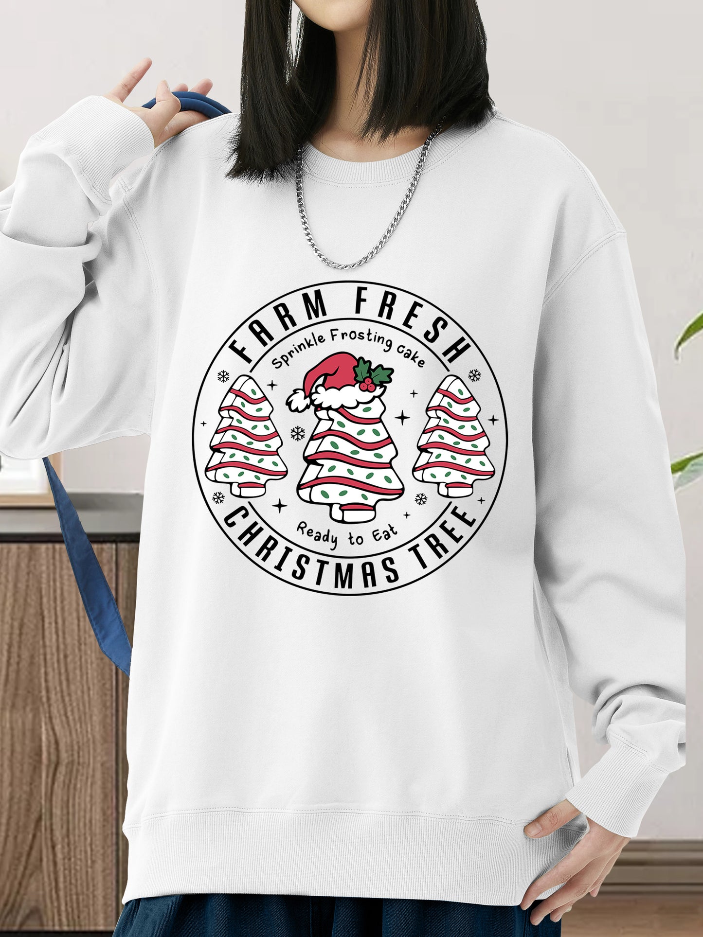 Farm Fresh Christmas Tree Cakes Shirt - Relaxed Fit, Full Size