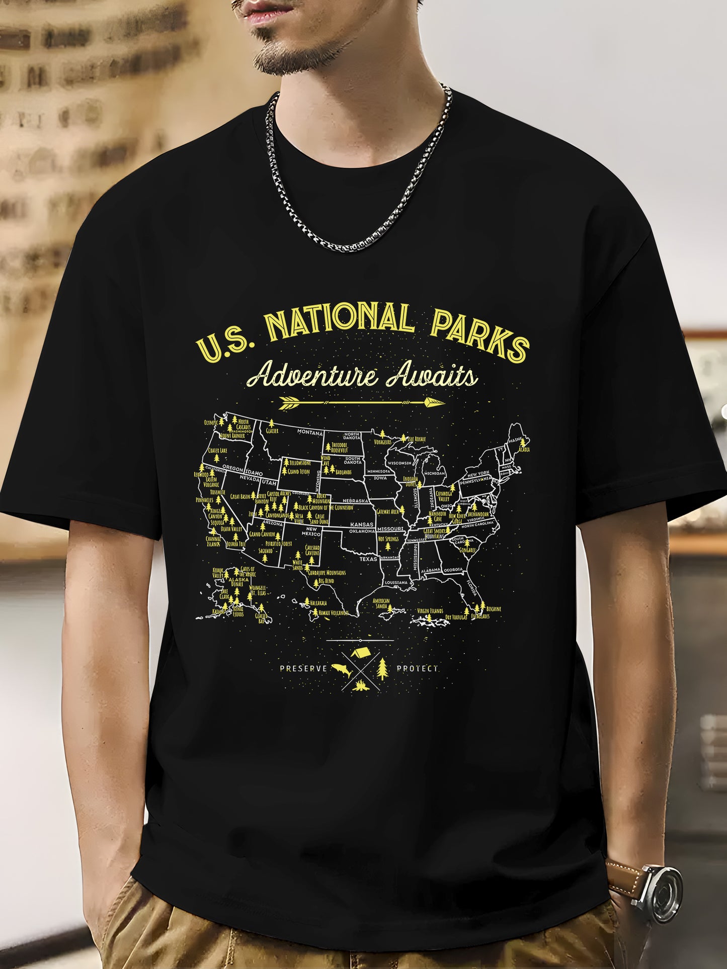 National Parks Shirt - Relaxed Fit, Full Size