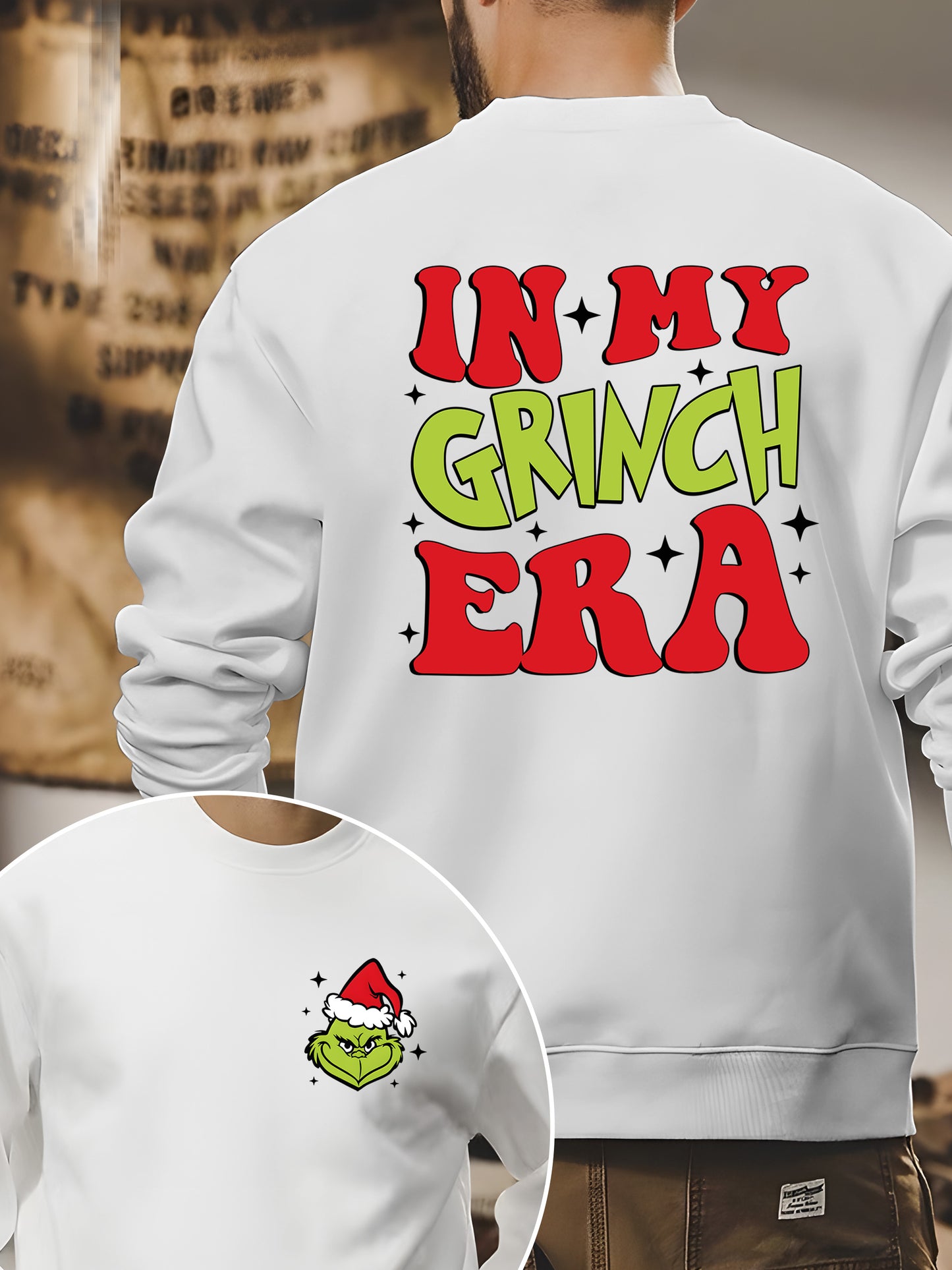 In My Grinch Era Christmas Shirt - Relaxed Fit, Full Size