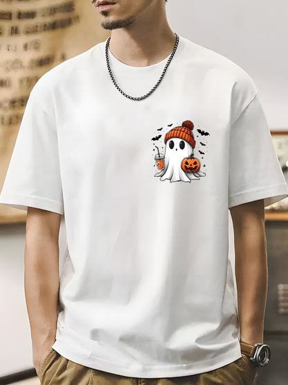 Little Ghost Ice Coffee Shirt - Relaxed Fit, Full Size