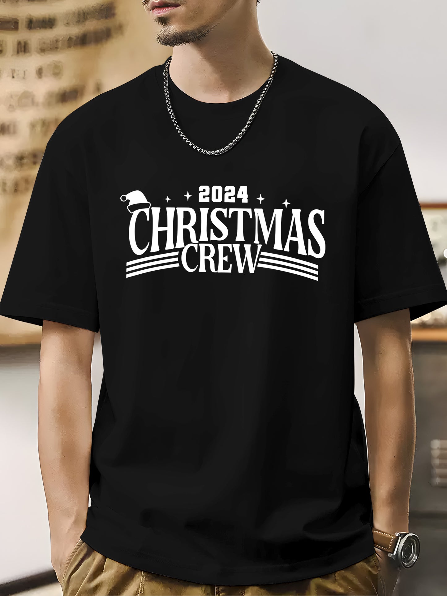 2024 Christmas Crew Shirt - Relaxed Fit, Full Size