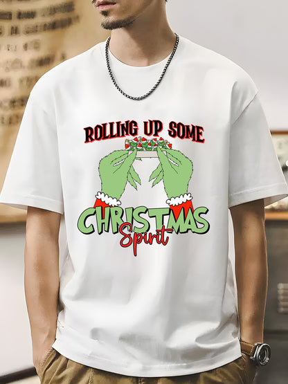 Rolling Up Some Christmas Shirt - Relaxed Fit, Full Size