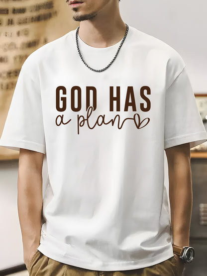 God Has A Plan Shirt - Relaxed Fit, Full Size