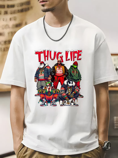 THUGLIFE Christmas Movies  Shirt - Relaxed Fit, Full Size