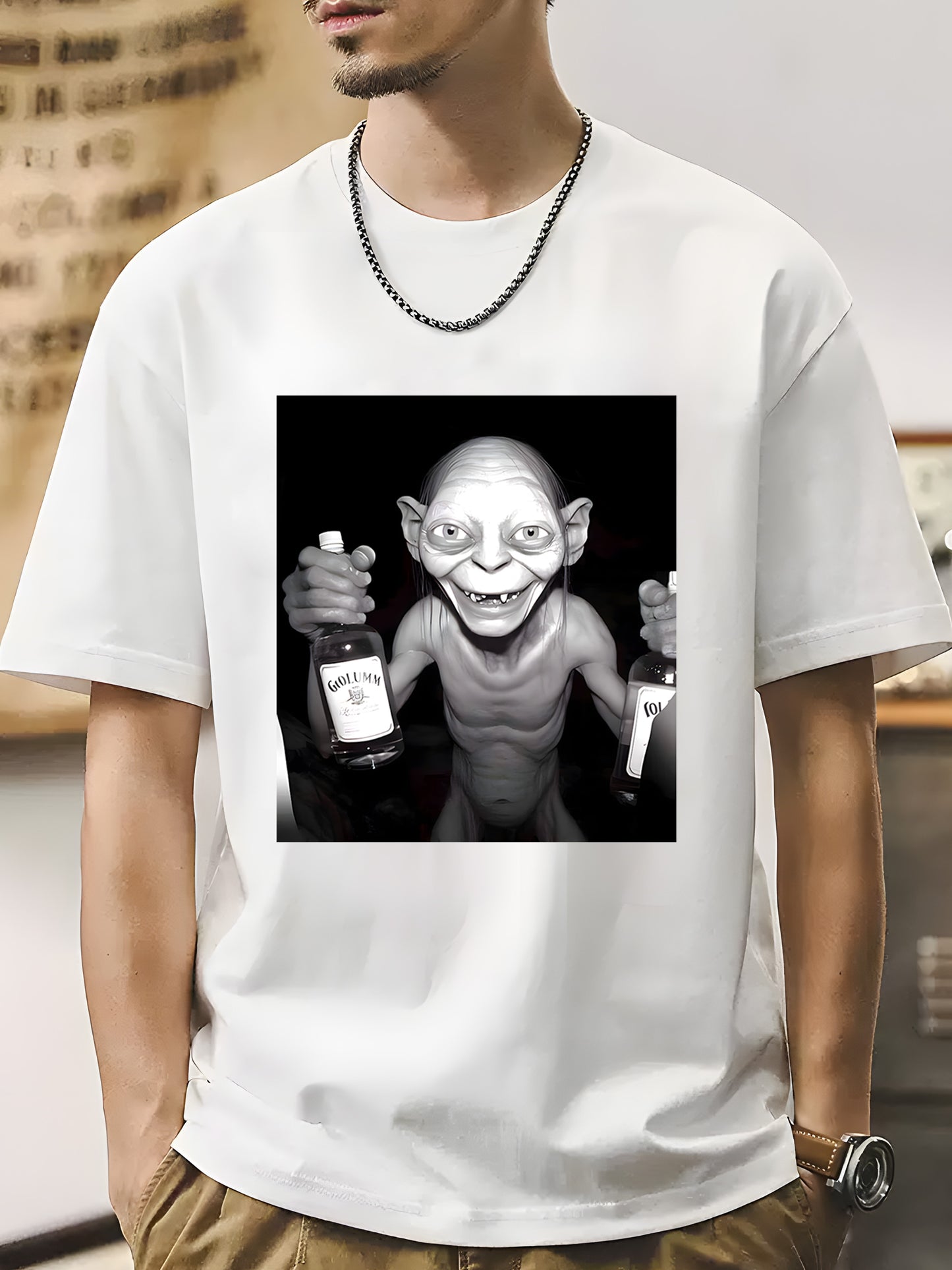 Gollum lord of the Rings Shirt - Relaxed Fit, Full Size