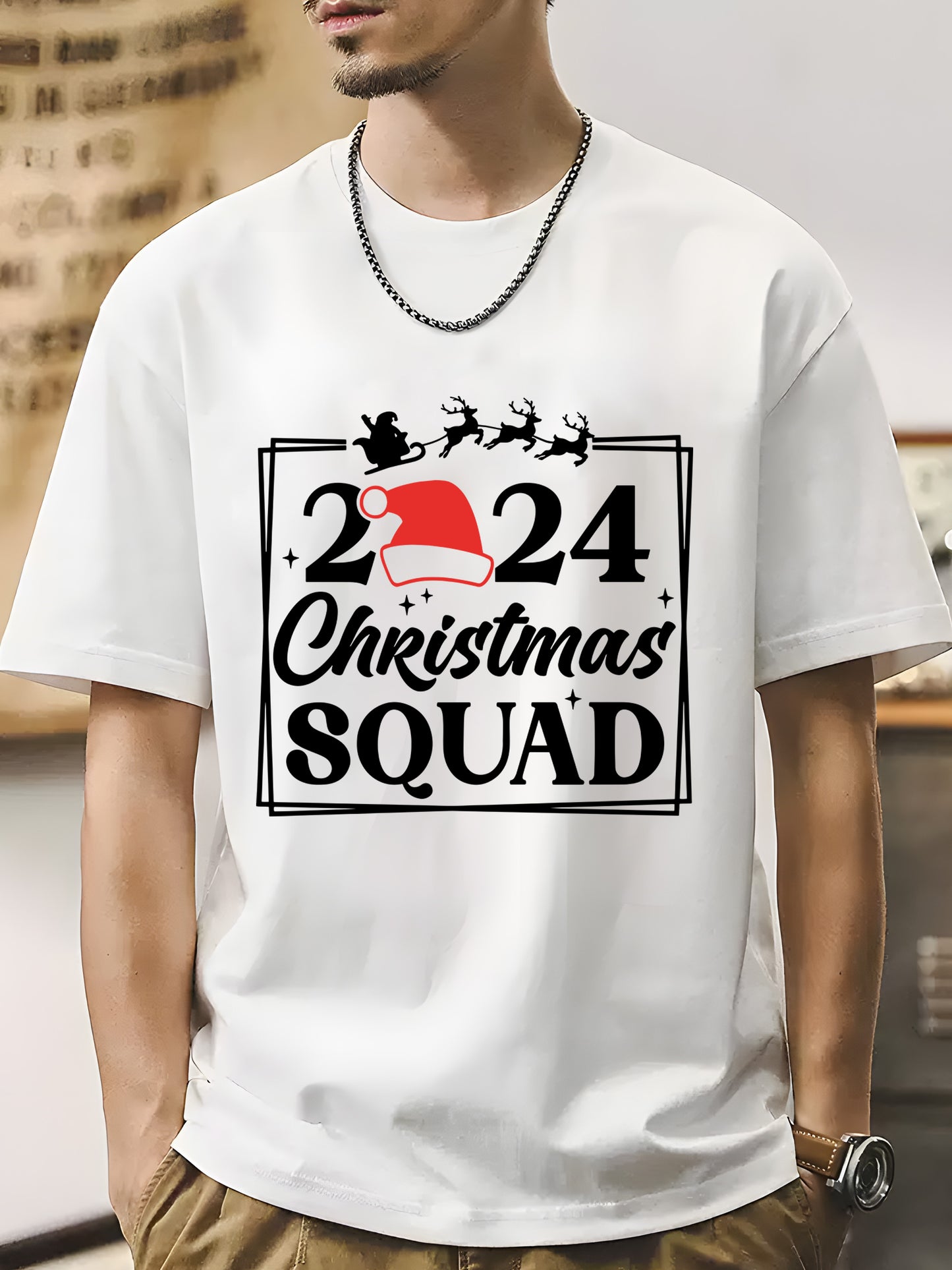 2024 Christmas Shirt - Relaxed Fit, Full Size