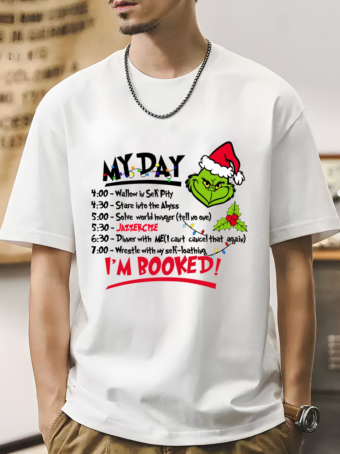 My Day I'm Booked Shirt - Relaxed Fit, Full Size