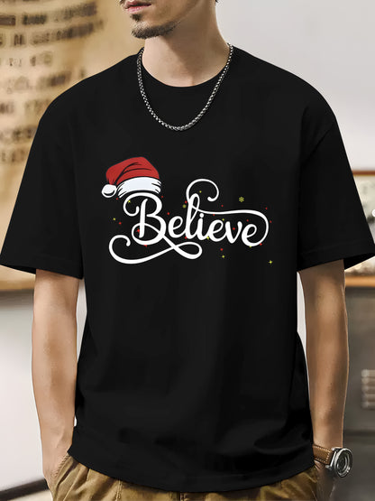 Christmas Hat Shirt - Relaxed Fit, Full Size