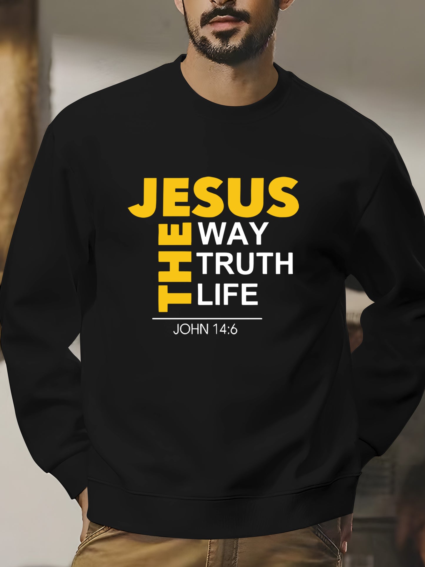 Jesus Graphic Shirt - Relaxed Fit, Full Size