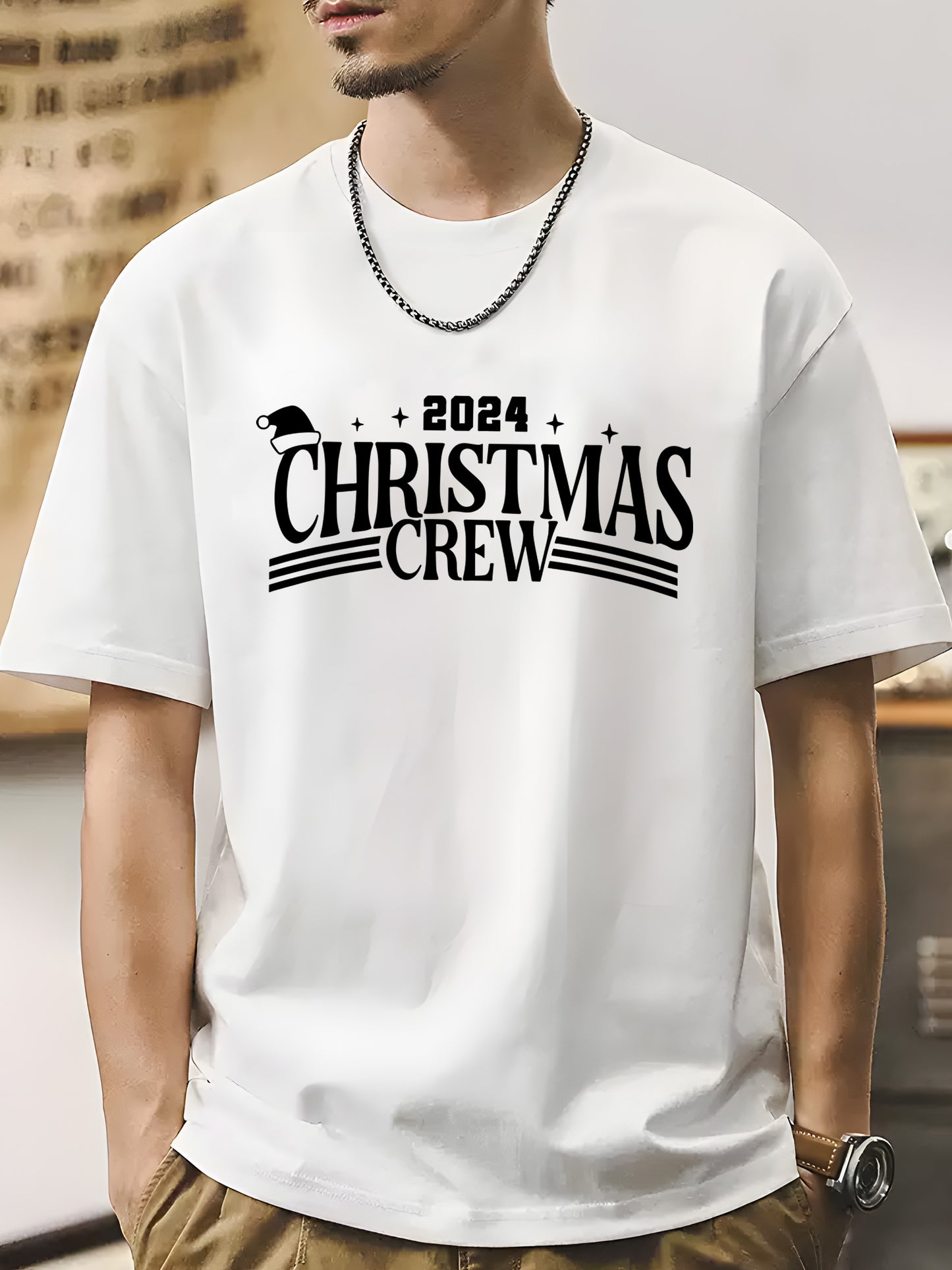 2024 Christmas Crew Shirt - Relaxed Fit, Full Size