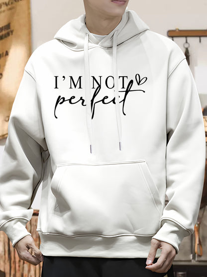 I'M NOT PERFECT Shirt - Relaxed Fit, Full Size