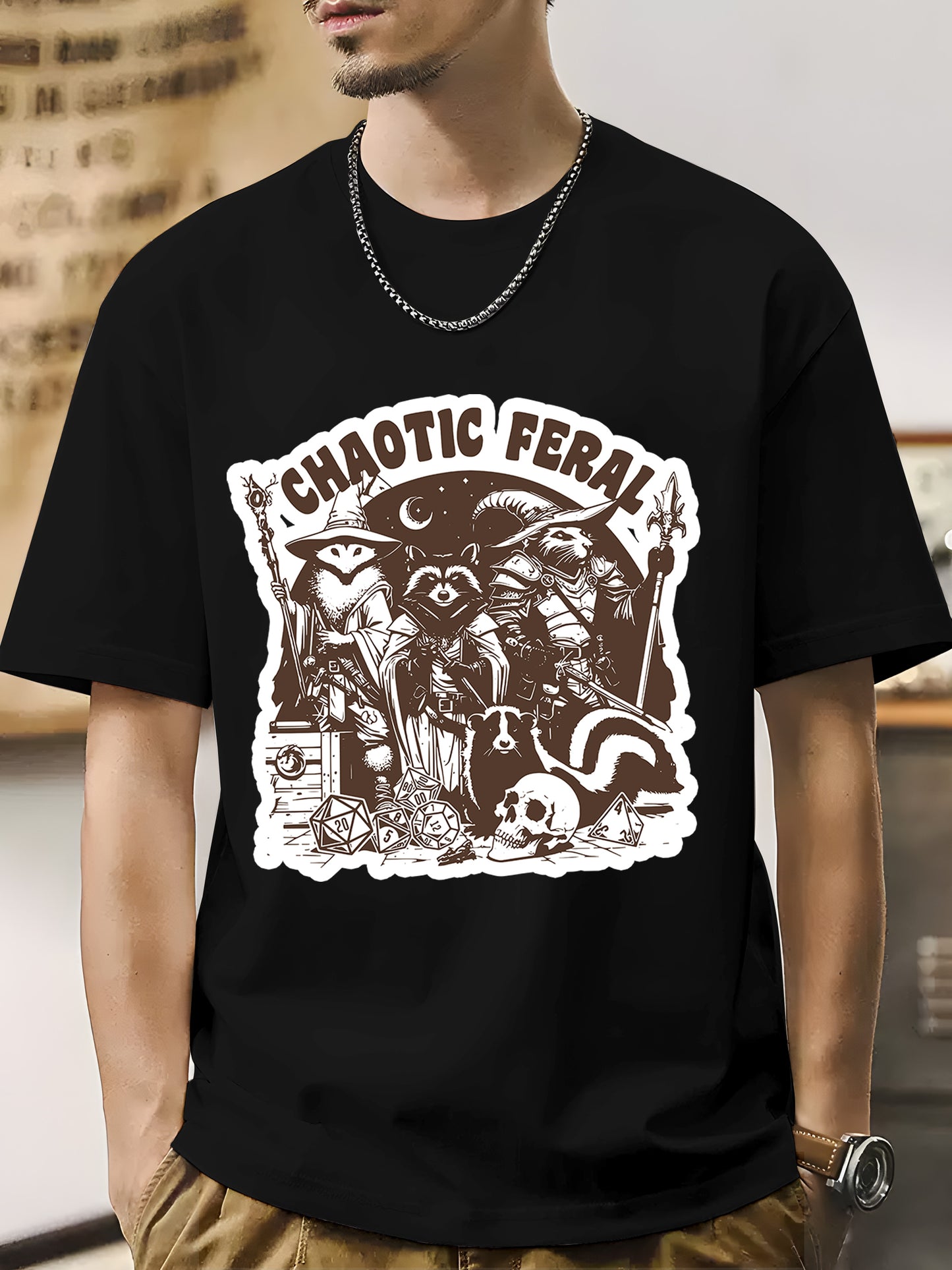 DND Chaotic Feral Shirt - Relaxed Fit, Full Size