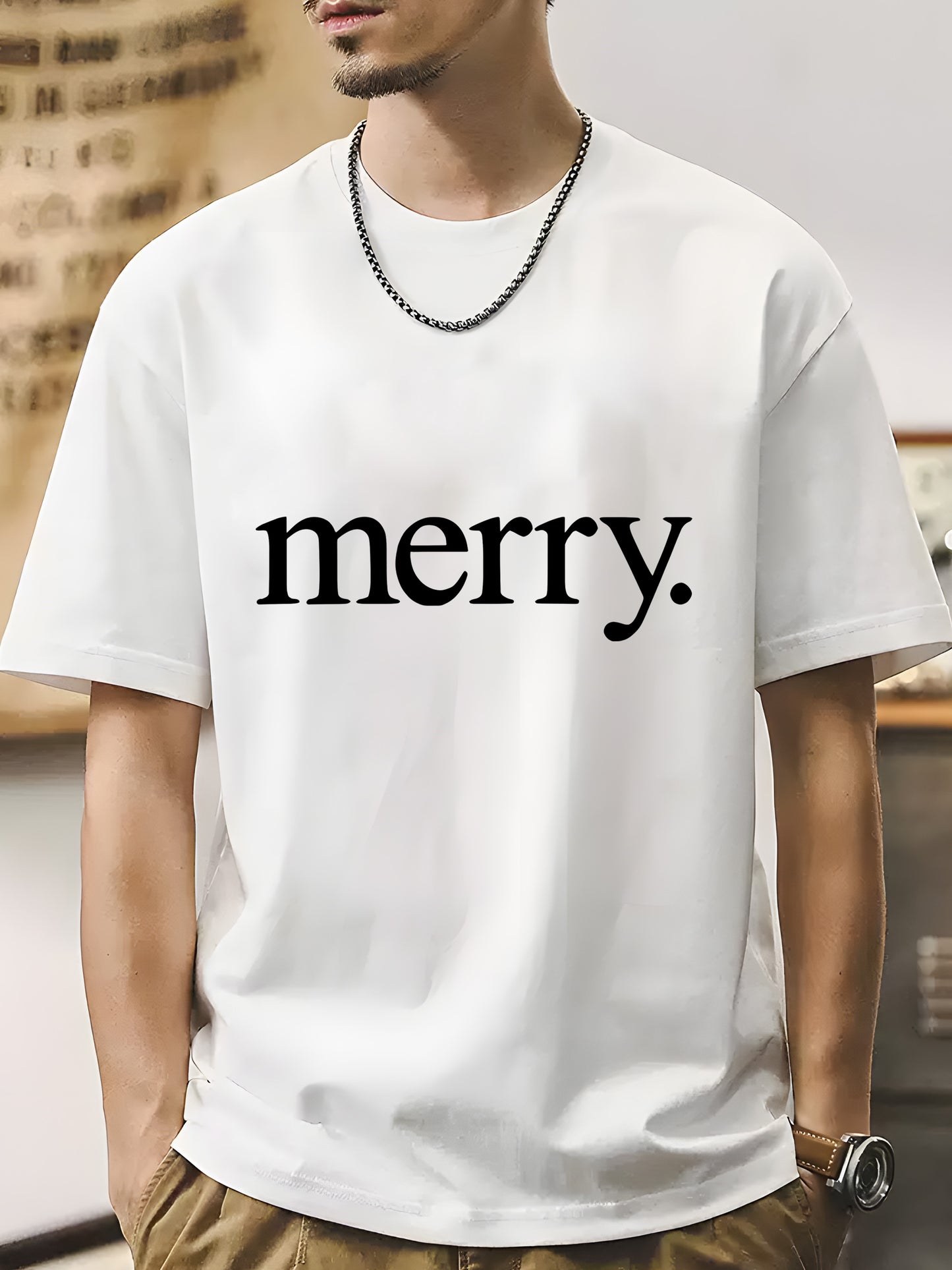 Cozy MERRY Christmas Shirt - Relaxed Fit, Full Size