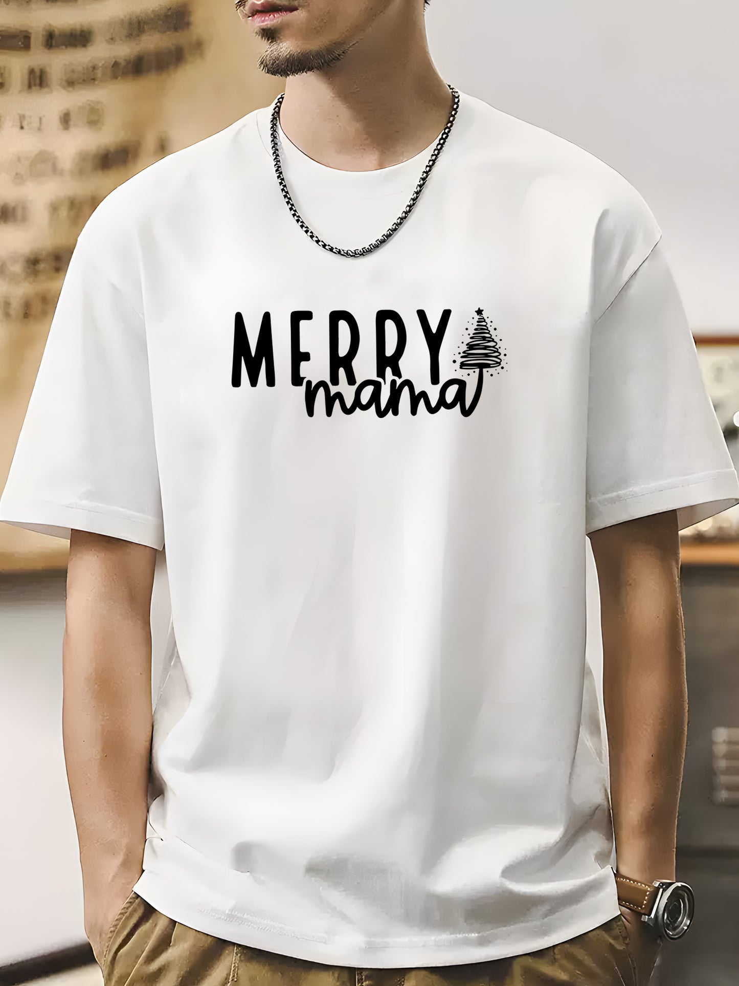 Merry Mama Shirt - Relaxed Fit, Full Size