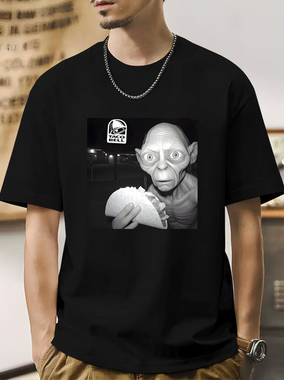 THE LORD OF THE RINGS, GOLLUM Taco Bell  Shirt - Relaxed Fit, Full Size