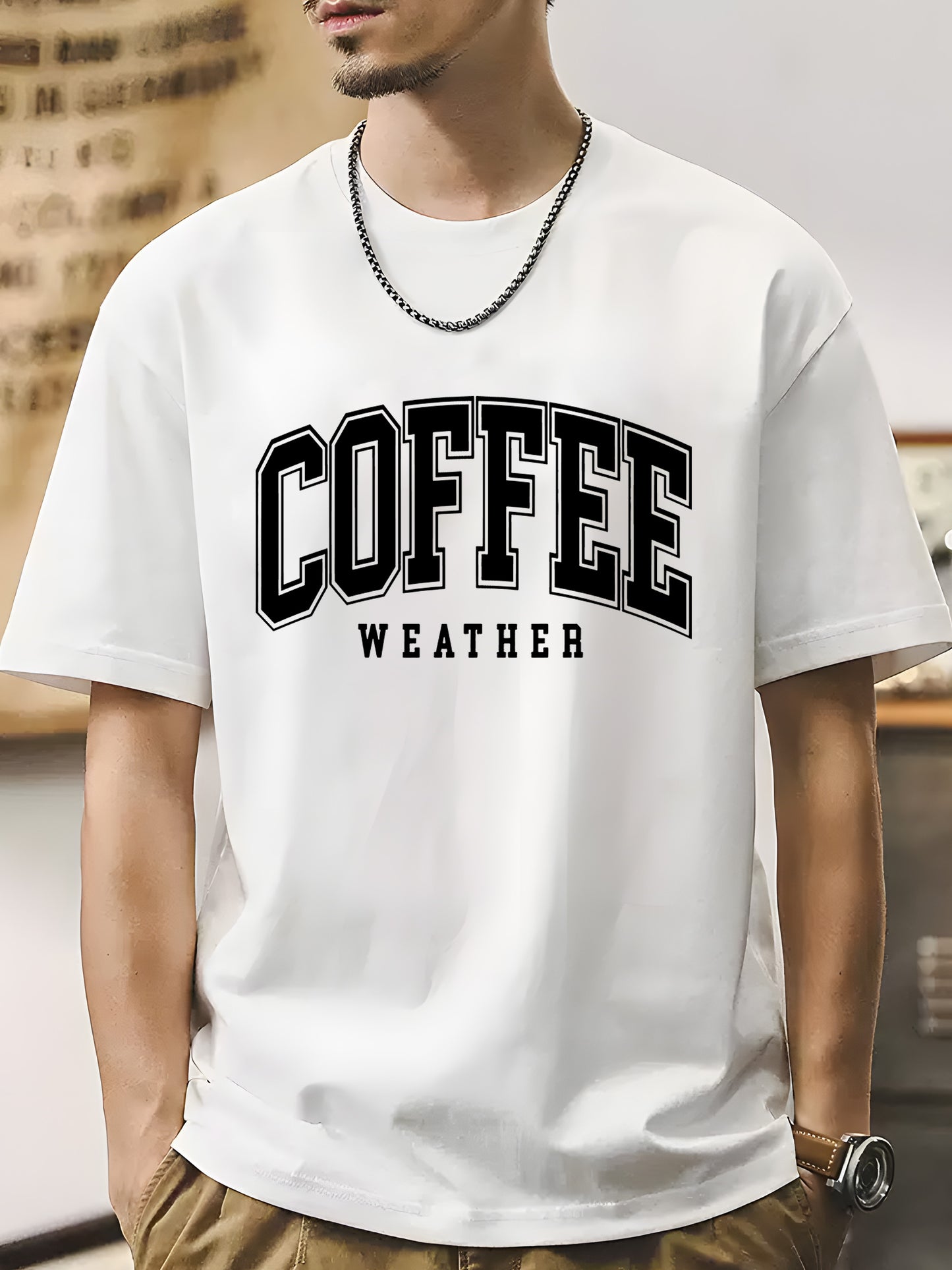 Coffee Weather Shirt - Relaxed Fit, Full Size