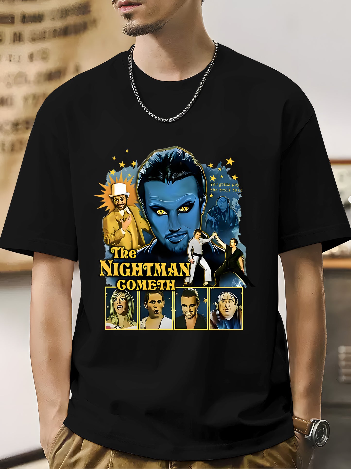 It's Always Sunny In Philadelphia The Nightman Cometh Shirt - Relaxed Fit, Full Size