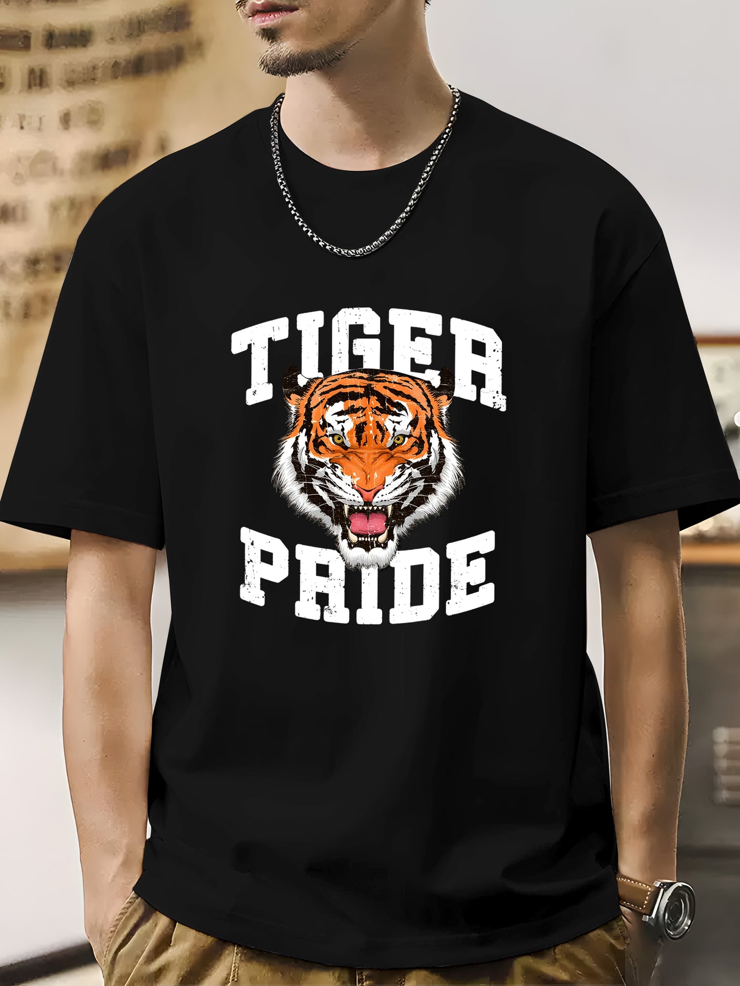 TIGER PRIDE Shirt - Relaxed Fit, Full Size