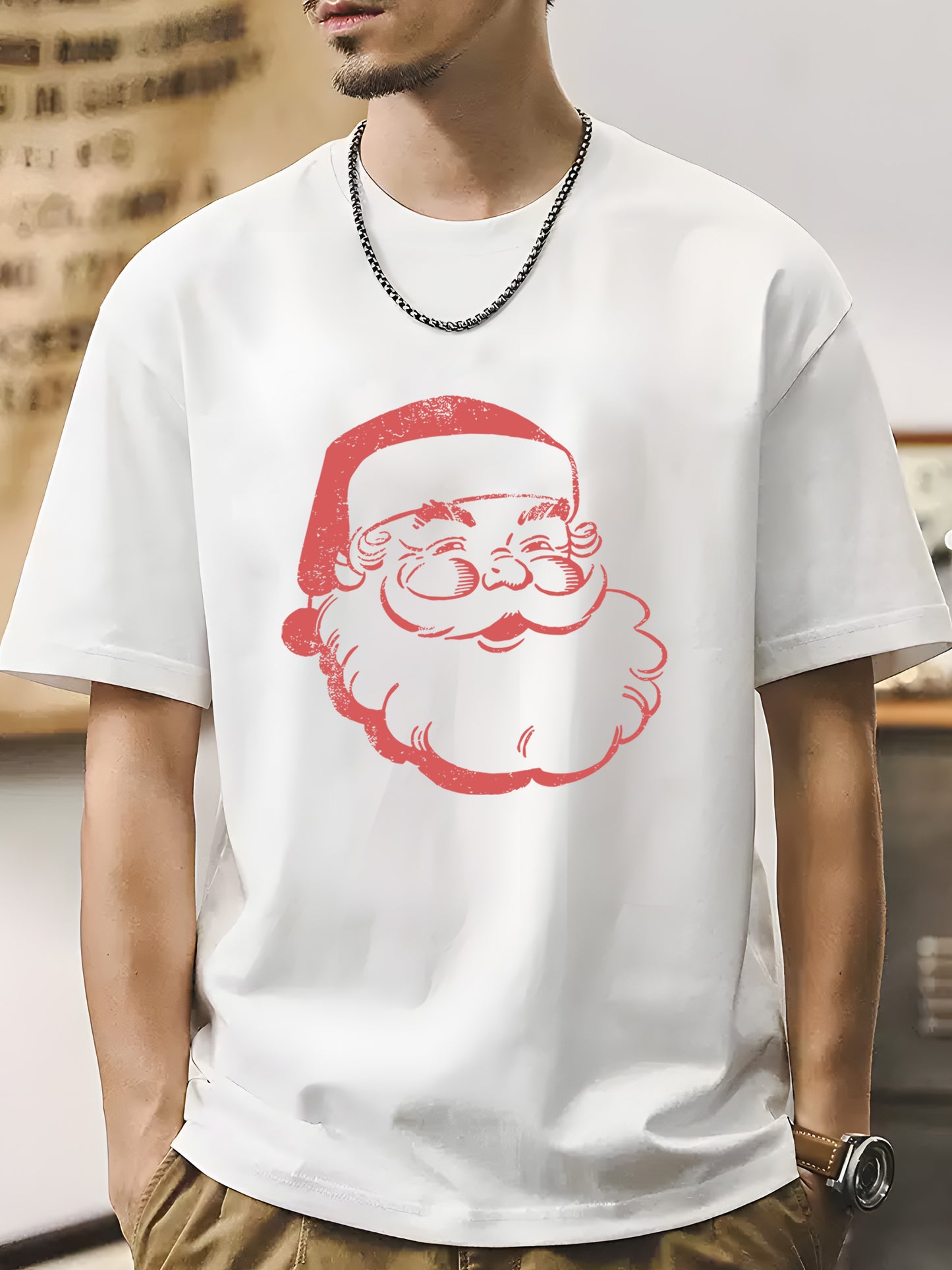 Retro Santa - Relaxed Fit, Full Size