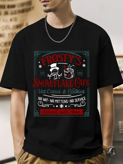 Frosty's Snowflake Cafe Shirt - Relaxed Fit, Full Size