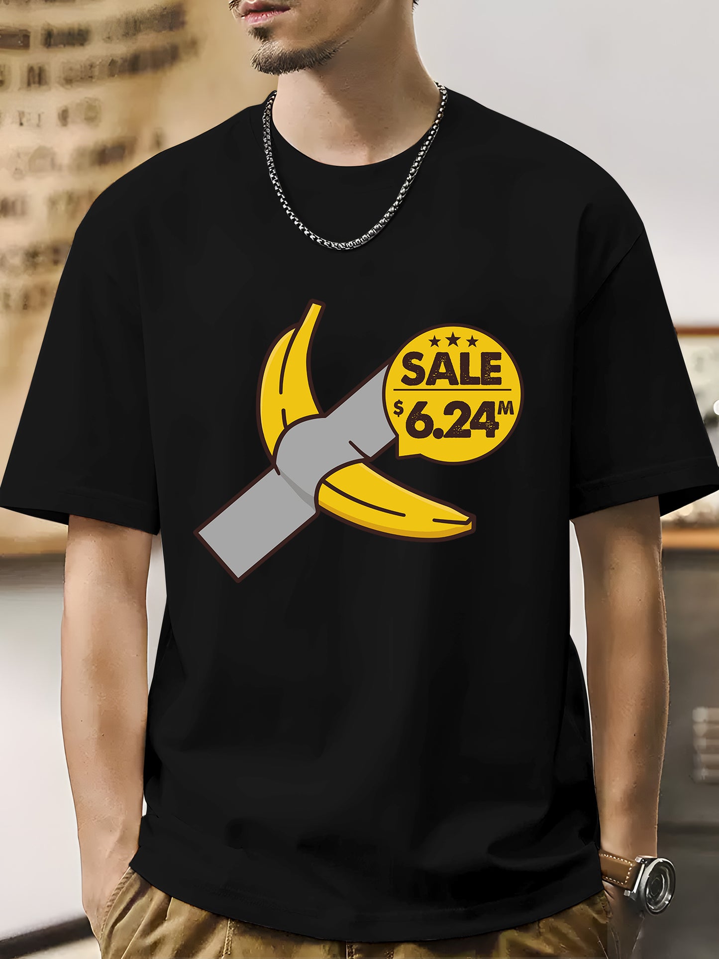 A Banana Sale 6.24m Dollars Shirt - Relaxed Fit, Full Size