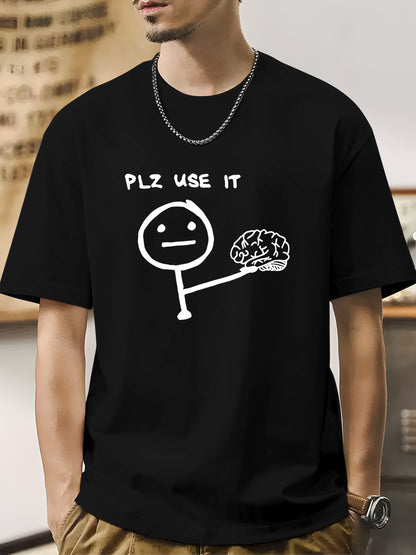 PLZ USE IT Shirt - Relaxed Fit, Full Size