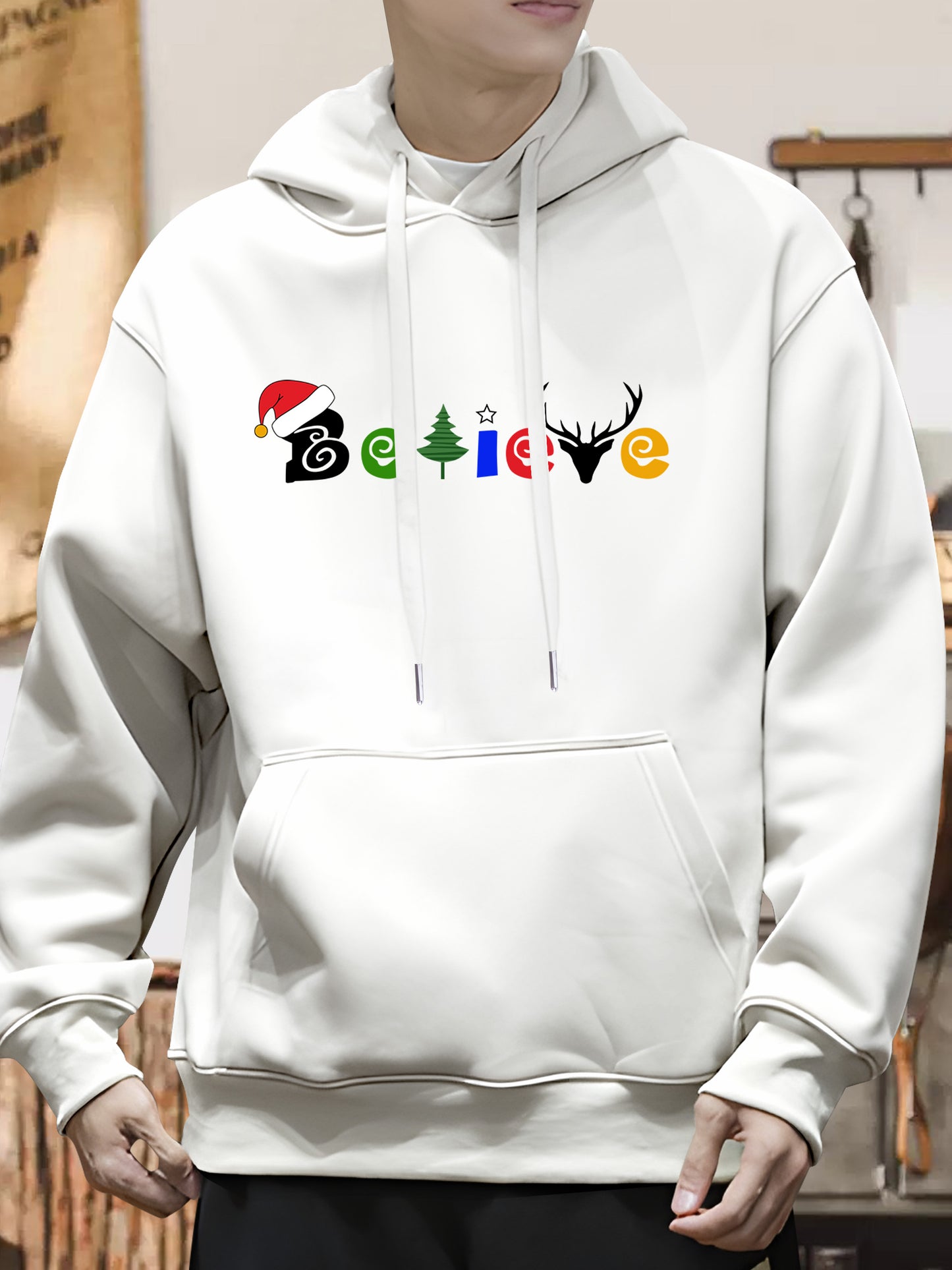 Believe Christmas Shirt - Relaxed Fit, Full Size