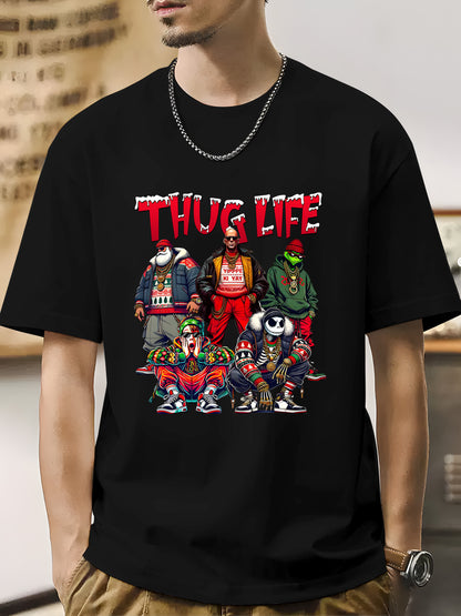 THUGLIFE Christmas Movies  Shirt - Relaxed Fit, Full Size