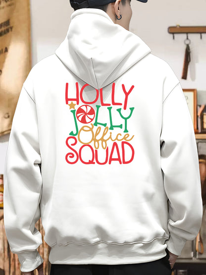 Holly Jolly Office Squad Shirt - Relaxed Fit, Full Size