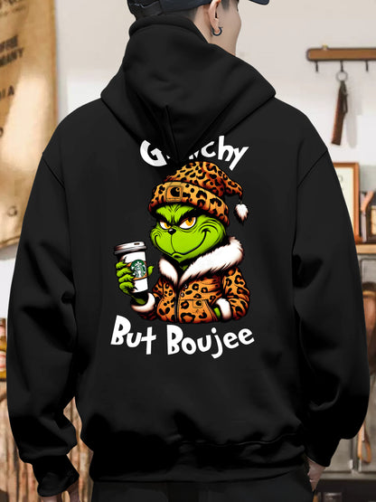 Grinchy but Boujee Christmas Shirt - Relaxed Fit, Full Size