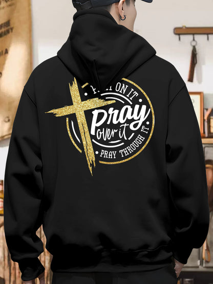 Pray with Cross Shirt - Relaxed Fit, Full Size