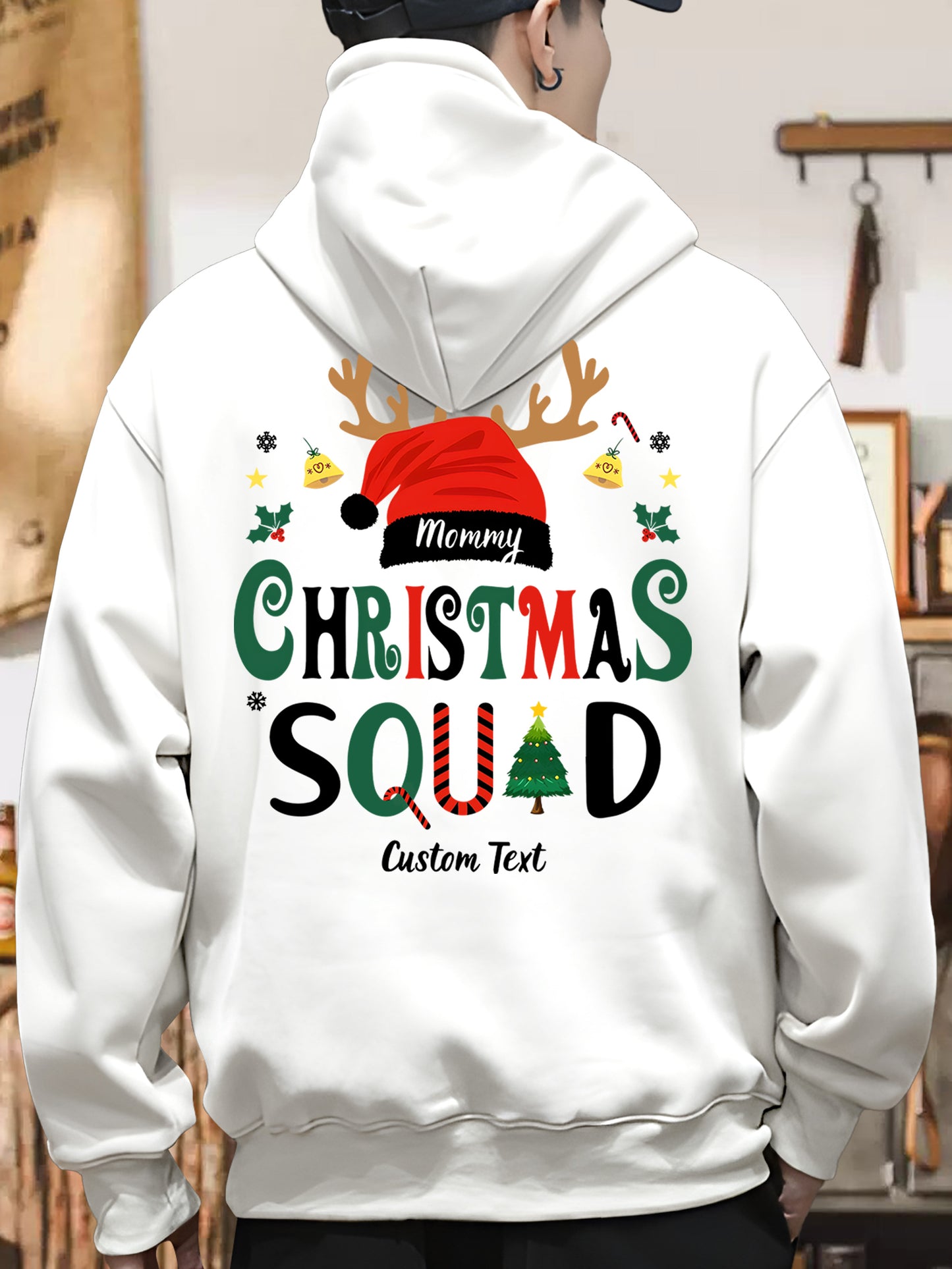 Personalized Christmas Squad  Shirt - Relaxed Fit, Full Size