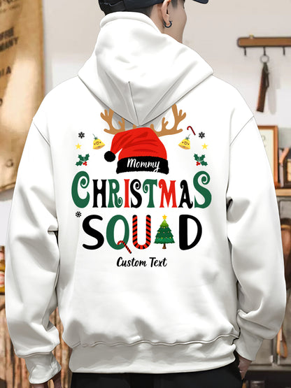 Personalized Christmas Squad  Shirt - Relaxed Fit, Full Size