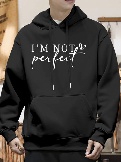 I'M NOT PERFECT Shirt - Relaxed Fit, Full Size